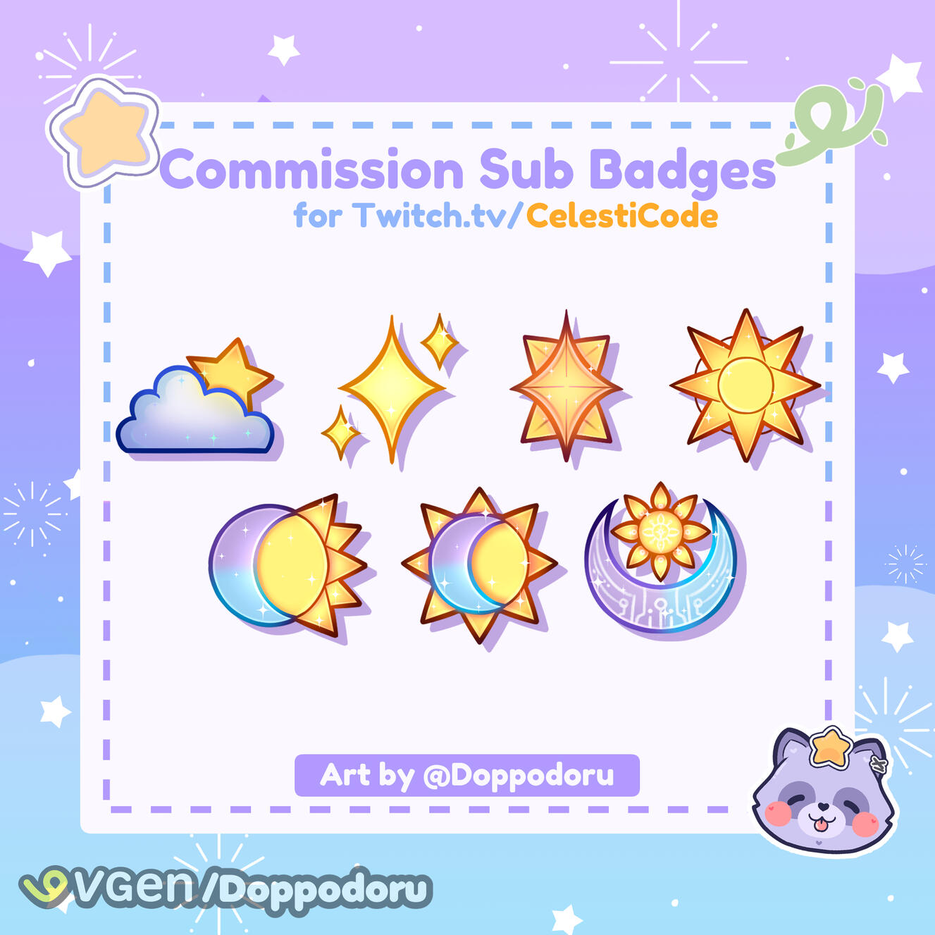 Sub Badges by Doppodoru